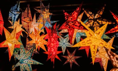 Noel ağacı için yıldızlar