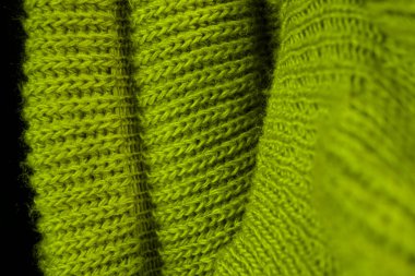 Arkaplanı kapatmak için açık yeşil örgü kumaş