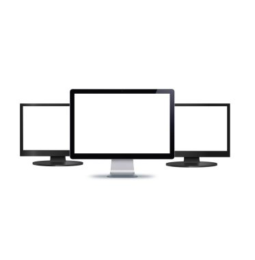 beyaz arkaplandaki metin bilgisayar monitörleri için beyaz