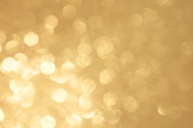 Altın bokeh arka planı için