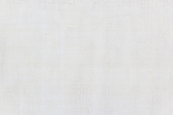 Textura de pano de saco natural branco ou fundo . — Fotografia de Stock