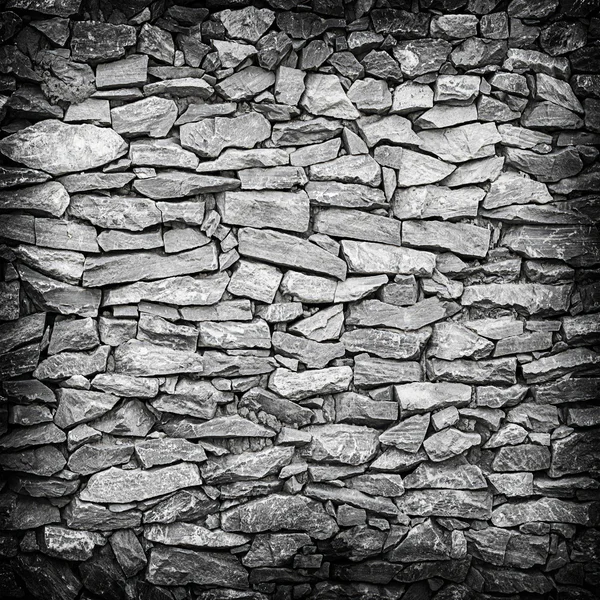 Stone wall texture or background, gray colour. — Stock Photo, Image