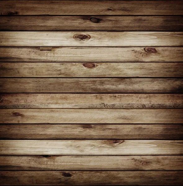 木製の壁テクスチャ背景、水平 — ストック写真