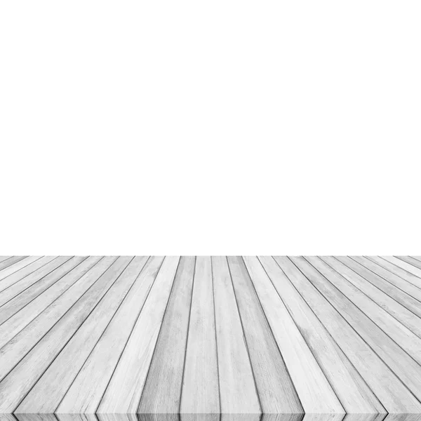 Ahşap tahta gri beyaz adam, perspektif zemin üzerine. — Stok fotoğraf