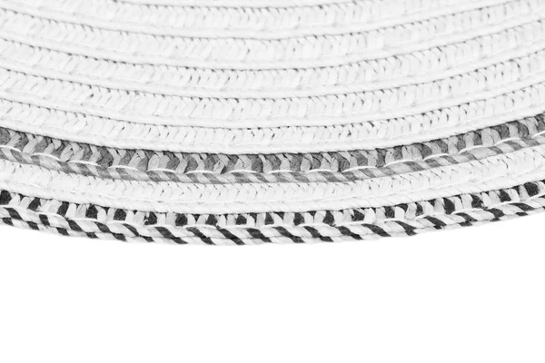 Woven straw background or texture and space for text. Gray color — Stock Photo, Image