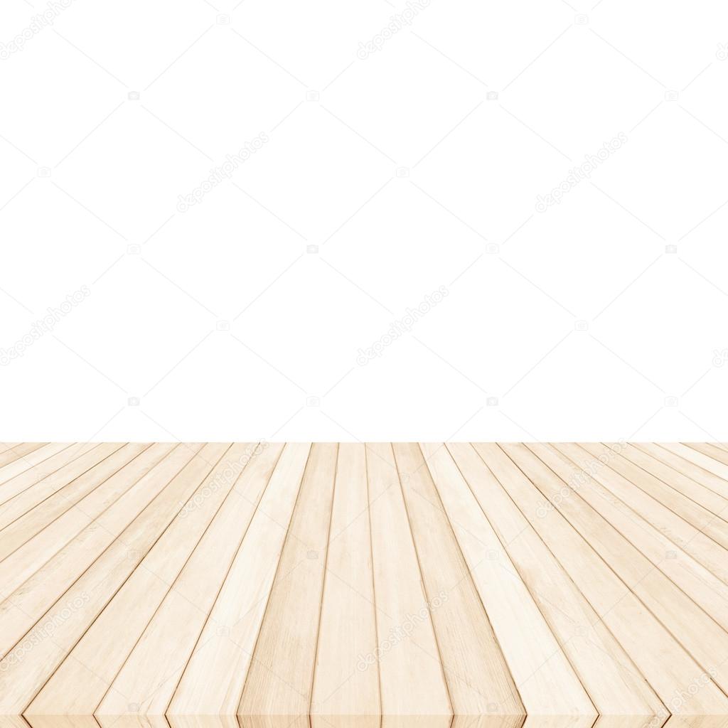 Fondo: piso de madera blanco | Tablón de madera marrón sobre fondo