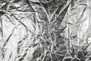 Gümüş gri arka plan veya doku ve gölge. Gri kumaş creas