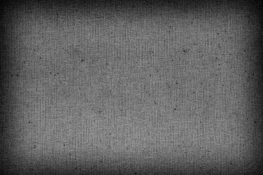 Siyah keten doku veya arka plan.