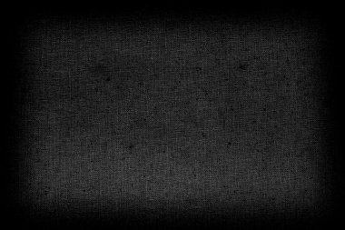 Siyah keten doku veya arka plan