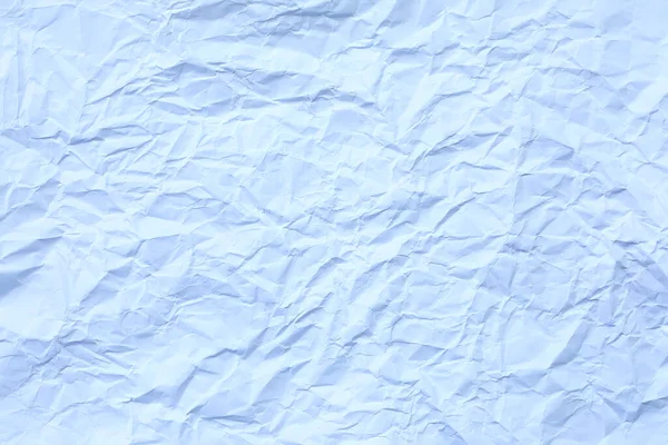 Textura Arrugada Papel Blanco Para Fondo Espacio Copia — Foto de Stock