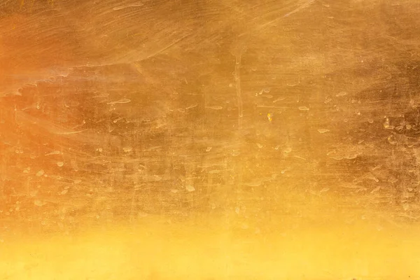 Fundo Dourado Textura Suja Manchas Água Seca Sofrimento Abstrato Arranhões — Fotografia de Stock