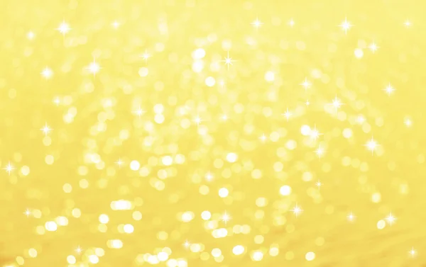 Oro bokeh e stella, Astratto circolare bokeh sfondo di Luce — Foto Stock