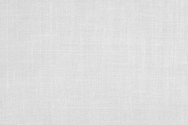 Beyaz keten kumaş dokusu veya arkaplan, yatay şekil