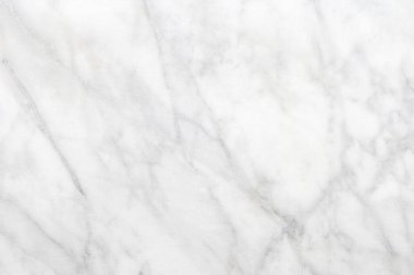 Beyaz mermer arkaplan veya doku ve kopyalama alanı, yatay şekil.