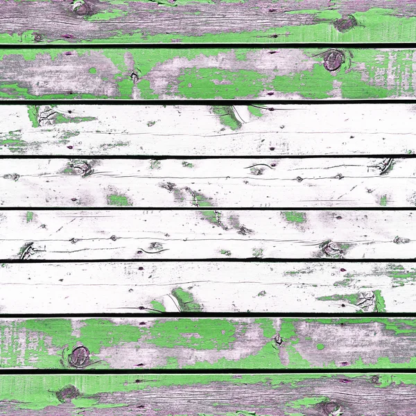 Wooden wall background or texture, The old walls are painted gre — Stock Photo, Image