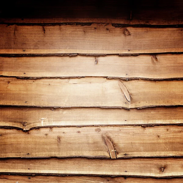 Wooden wall background or texture and shadow — Stock Photo, Image