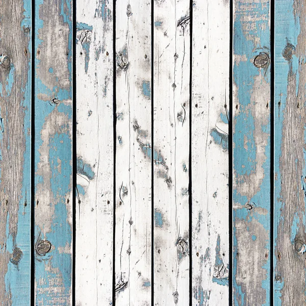 Wooden wall background or texture, The old walls are painted blu — Stock Photo, Image