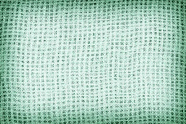 Sac en tissu naturel texturé pour le fond, couleur verte — Photo