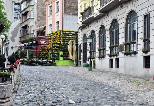 Skadarska pedestrian street in Belgrade, Serbia — Stock Photo, Image