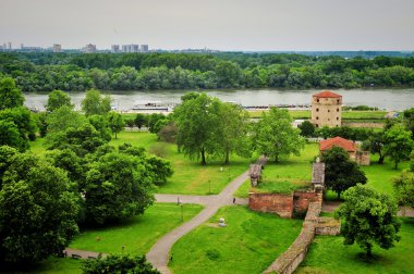 Kalemegdan park, Belgrade, Sırbistan