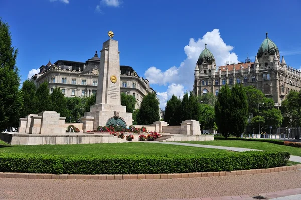 Monumento a la Guerra Soviética en Budapest —  Fotos de Stock