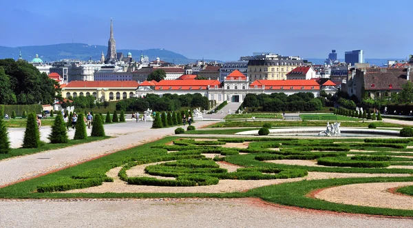 Belvedere görünümünü yaz — Stok fotoğraf