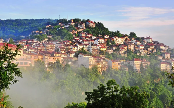 Veliko Tarnovo eski şehir görünümünü — Stok fotoğraf