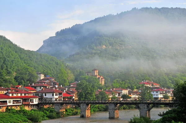 Veliko Tarnovo tarihi kent — Stok fotoğraf