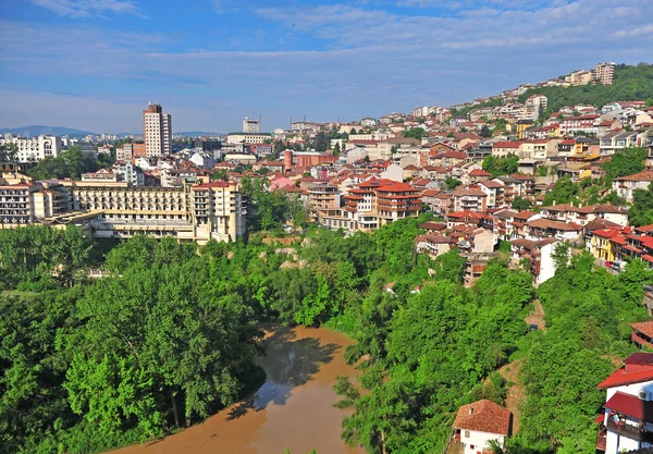 Vista panorámica de la ciudad de Veliko Tarnovo —  Fotos de Stock