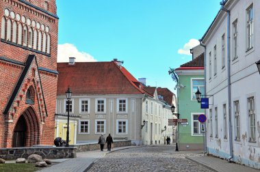 Tartu city centre clipart