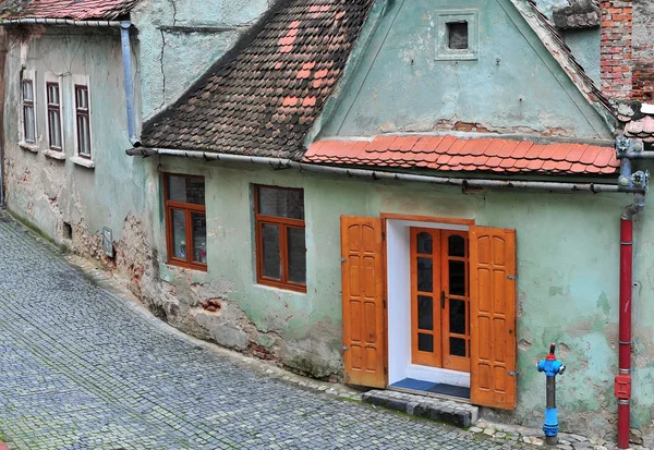 Vecchie case di Sibiu — Foto Stock