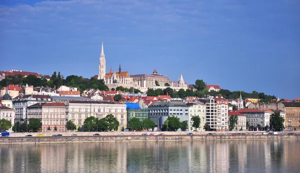 Belle vue sur la rivière Budapest, Hongrie — Photo