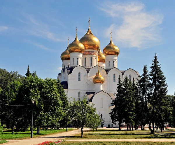 Miasta Katedra temple Yaroslavl — Zdjęcie stockowe