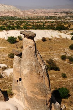 Türkiye 'nin Kapadokya Vadisi' nde muhteşem kaya oluşumu