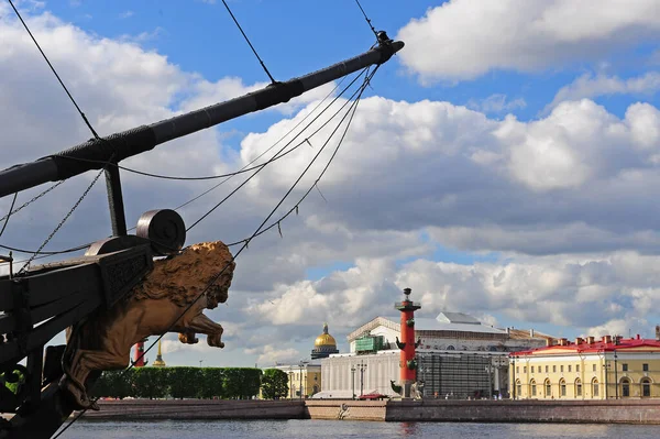 Panorama Von Sankt Petersburg Der Zweitgrößten Stadt Russlands — Stockfoto