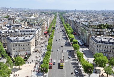 Champs Elysees caddesi Champs Elysées, paris