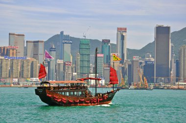 Hong kong manzarası
