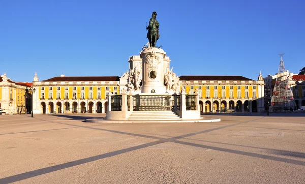 Commerce Square in Lisbon — Stock Photo, Image