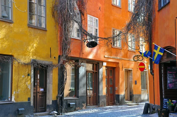 Stockholm straat — Stockfoto