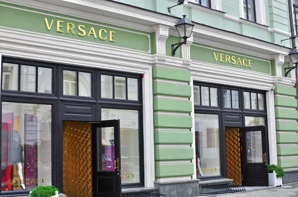 Versace-butik i Moskva — Stockfoto