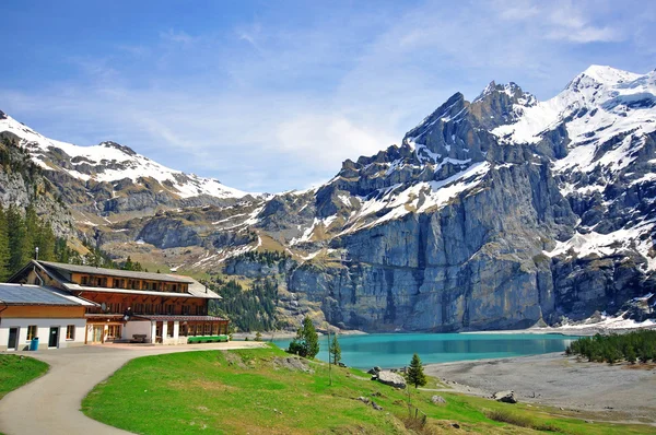 Lago in Svizzera — Foto Stock