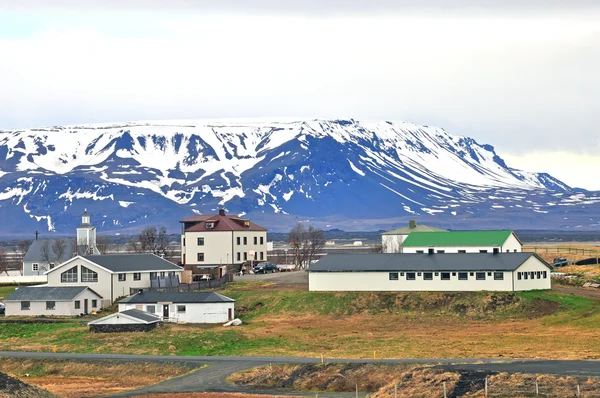 Vila na Islândia — Fotografia de Stock