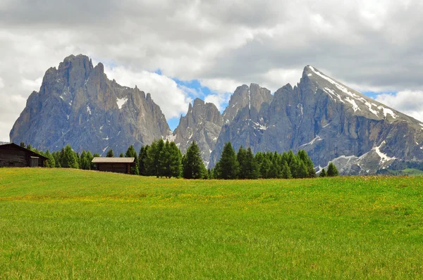 Alpenlandschap — Stockfoto