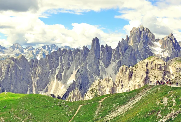 Dolomites dağlarda — Stok fotoğraf