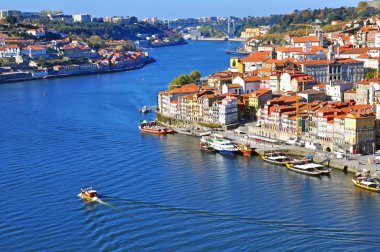 Oporto tarihi merkezi, üstten görünüm