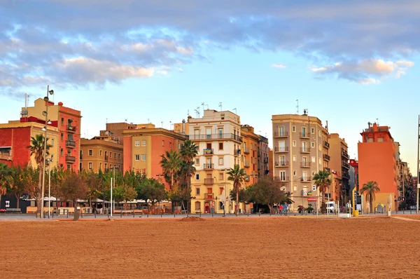 Barceloneta, Barcelona, Spanje Spanje — Stockfoto