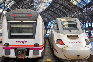 RENFE trenler Barcelona