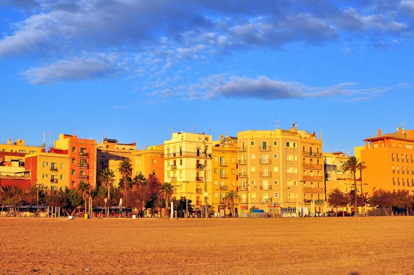 Wijk Barceloneta, Barcelona — Stockfoto