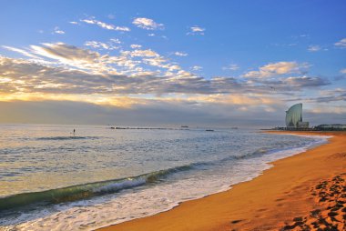 Barcelona beach