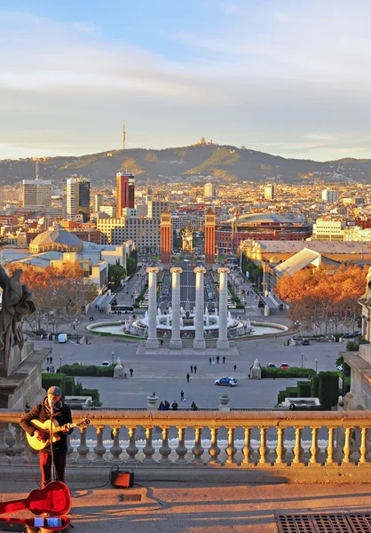 Barcelona İspanya Meydanı — Stok fotoğraf